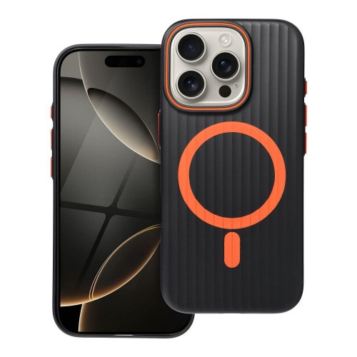 Dėklas "Simply MagCase" skirtas iPhone 17 Pro Max juodas