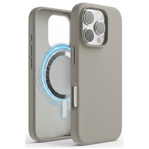 Dėklas "TM MagSafe Silicone" iPhone 15 Pro Max / Molio /