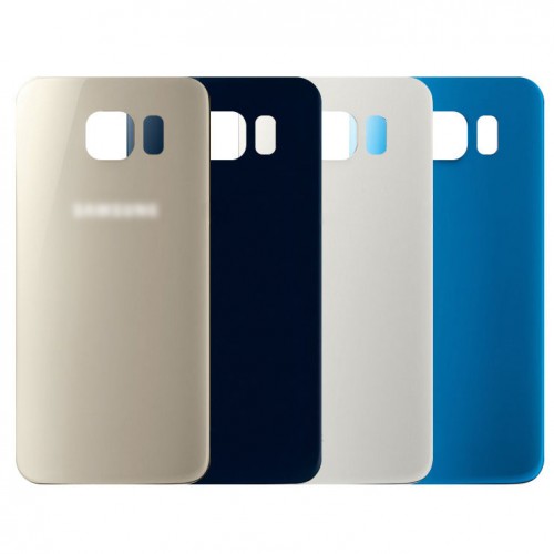 Galinis dangtelis skirtas Samsung G925F S6 Edge juodas / mėlynas HQ