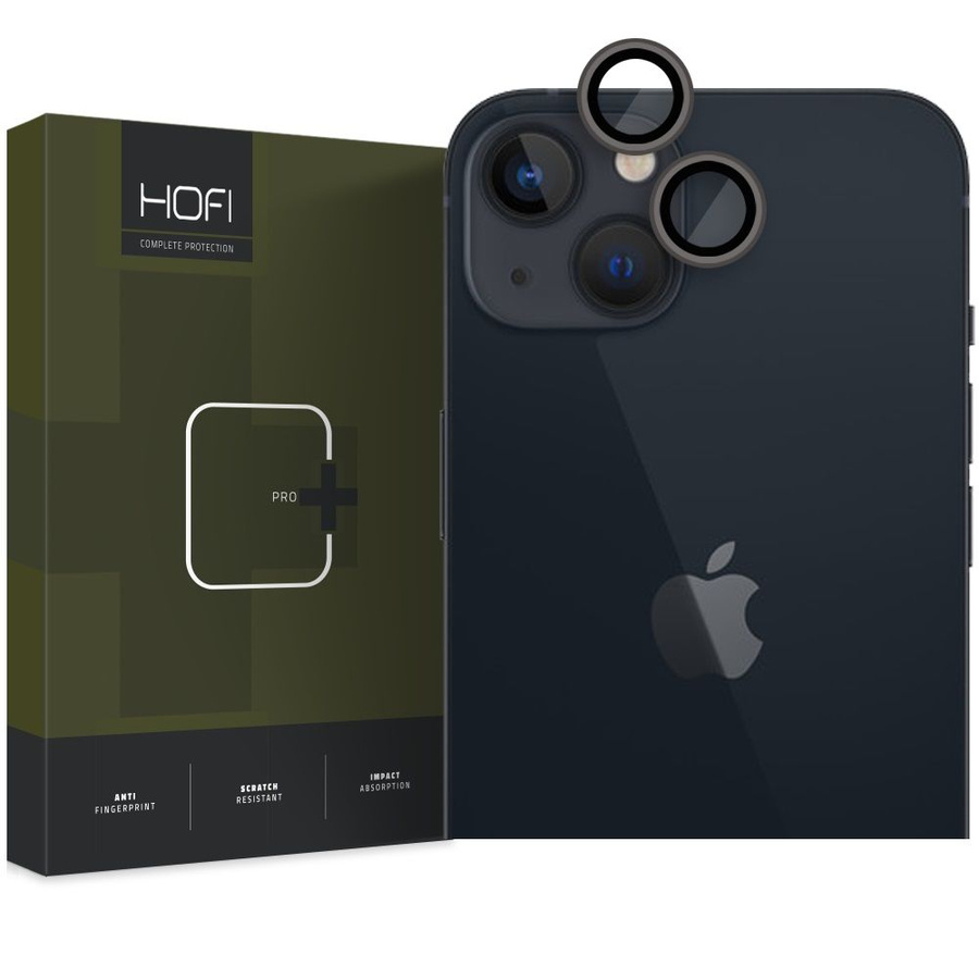 Kameros apsauga HOFI CAMRING PRO+ IPHONE 14 / 14 PLUS / 15 / 15 PLUS JUODAS