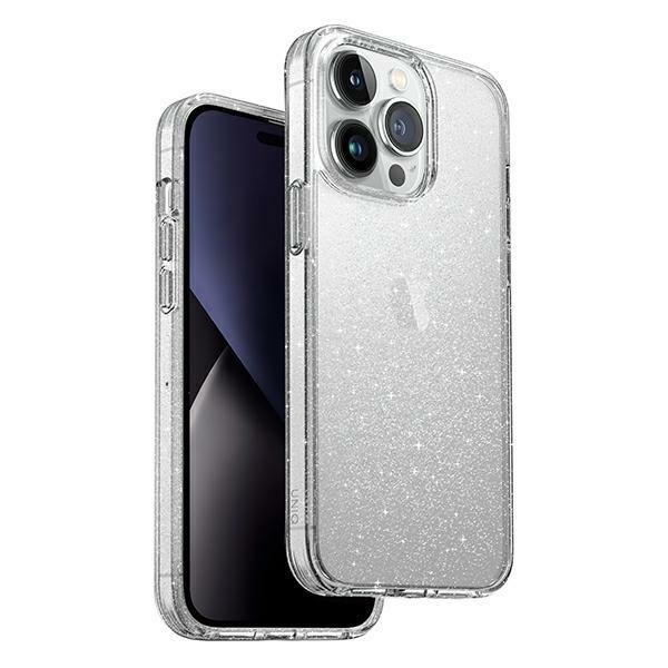 UNIQ dėklas LifePro Xtreme iPhone 14 Pro 6,1" skaidrus/tinsel lucent