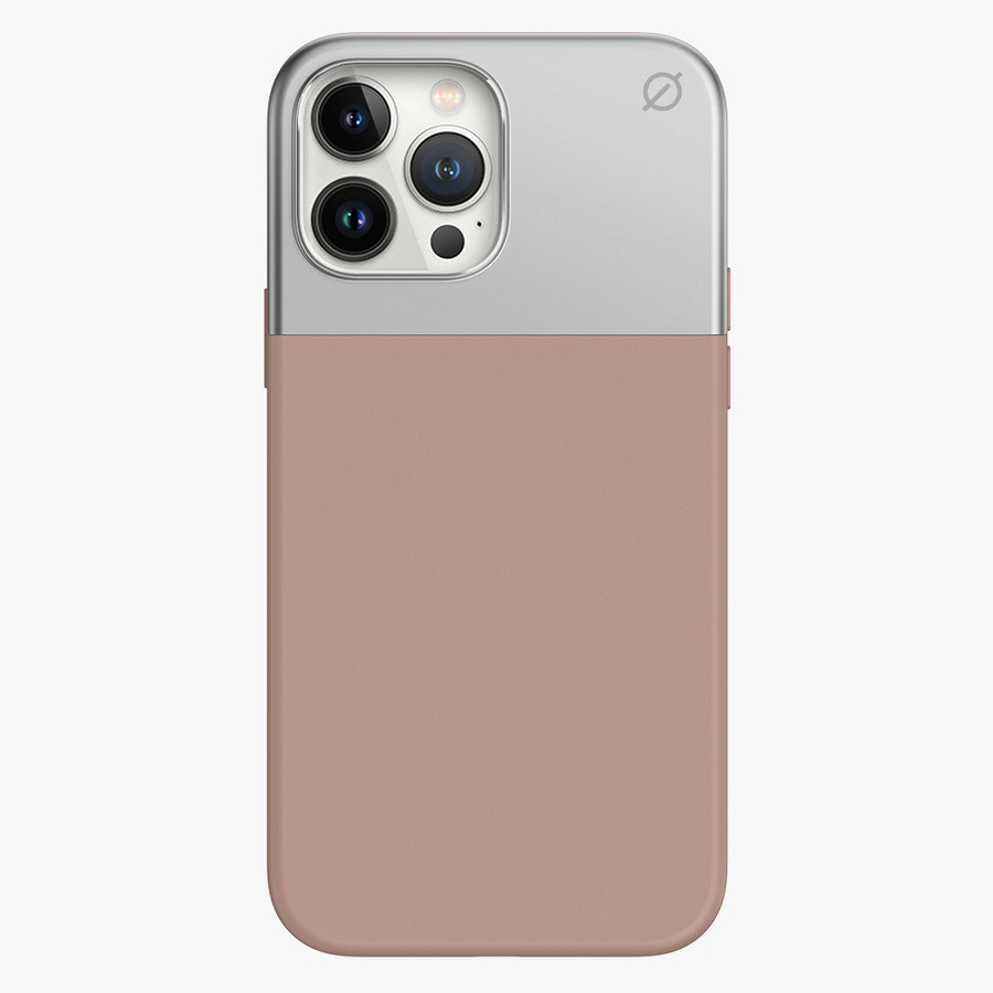 ATOM STUDIOS dėklas SPLIT SILICONE MAGSAFE IPHONE 13 PRO MAX rožinis