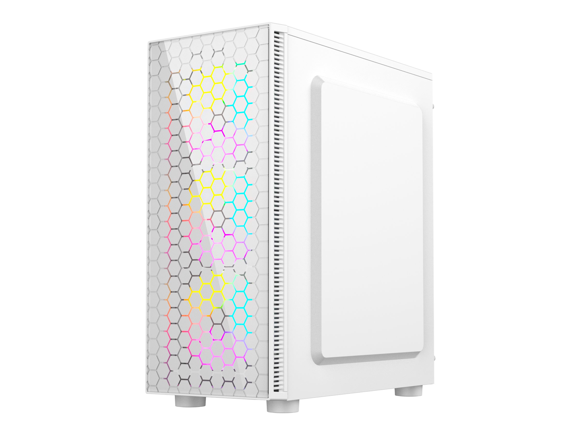 GEMBIRD Fornax 500 ARGB žaidimų korpusas baltas