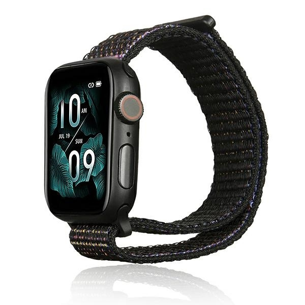 Beline Dirželis Apple Watch Nylon 38/40/41mm juodas