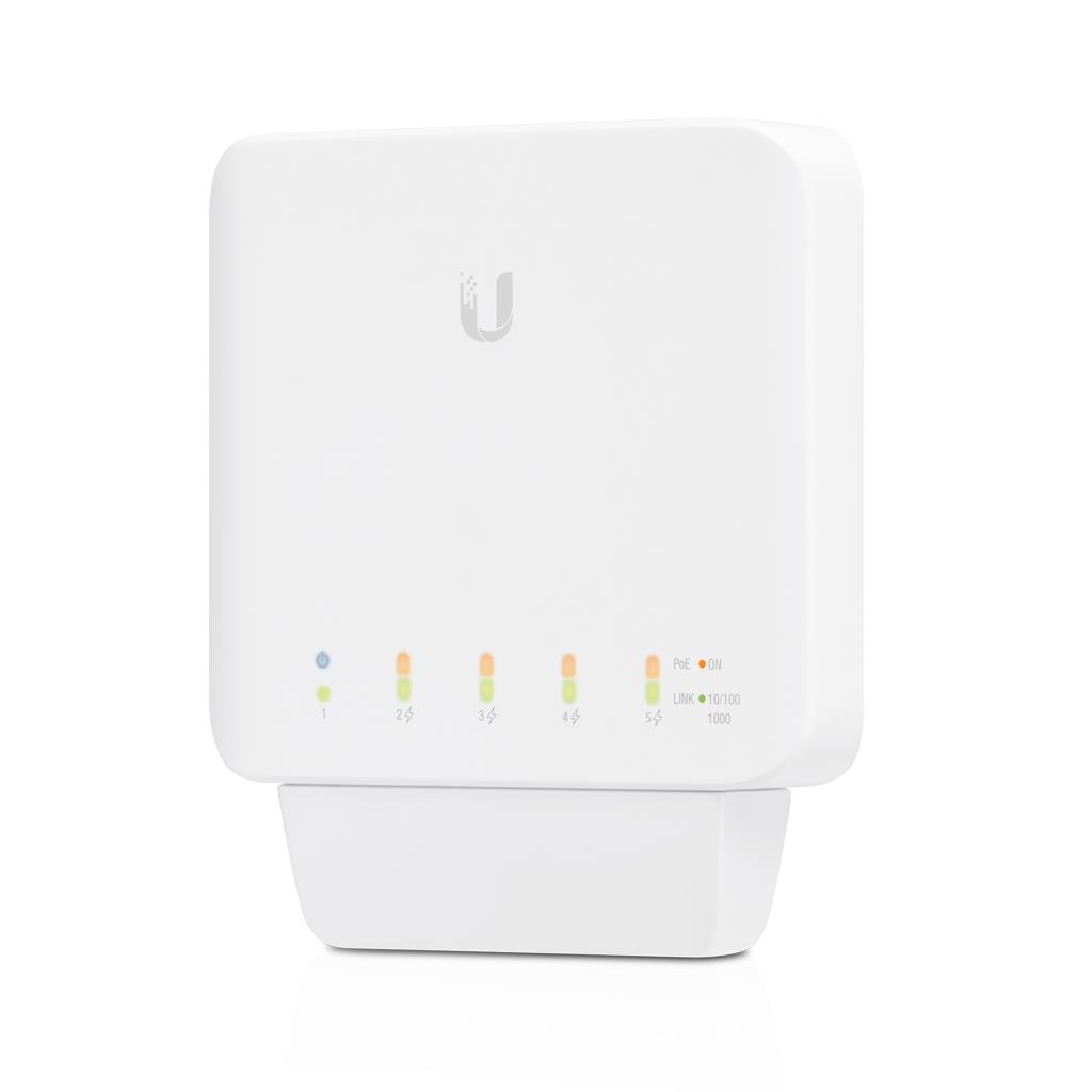 Komutatorius UBIQUITI USW-Flex 5 prievadai PoE 15.4W