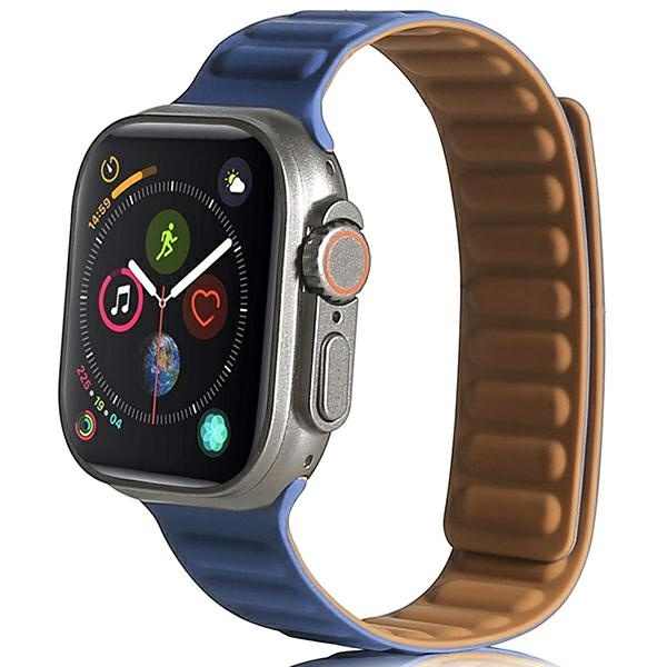 Beline Dirželis Apple Watch Magnetic 42/44/45/49mm mėlynas