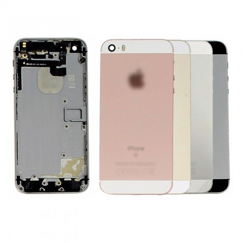 Galinis dangtelis skirtas iPhone SE sidabrinis HQ