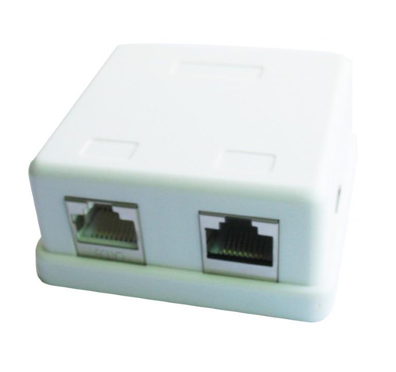 Gembird tinklo rozetė 2xCAT5E