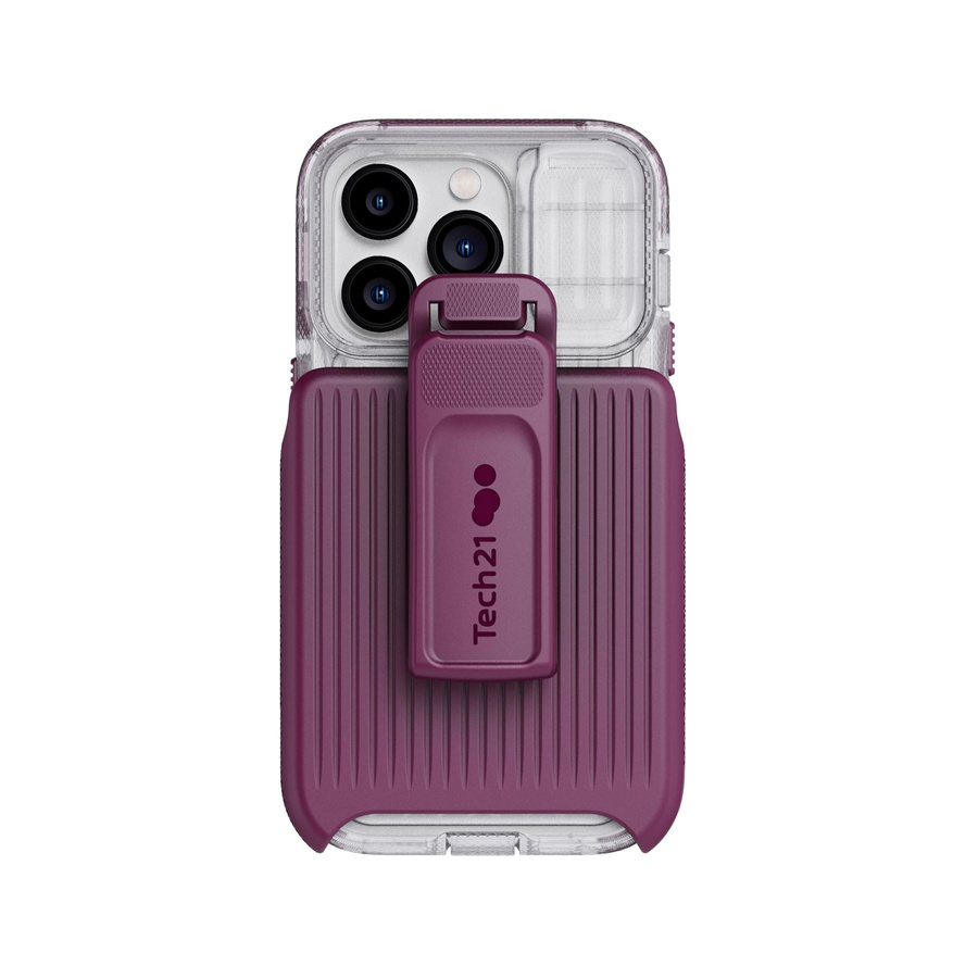 TECH21 Dėklas T21-9710 EVO MAX MAGSAFE IPHONE 14 PRO FROSTED PURPLE