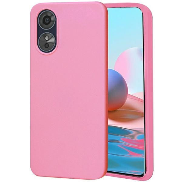 Beline Candy dėklas Oppo A17 šviesiai rožinis