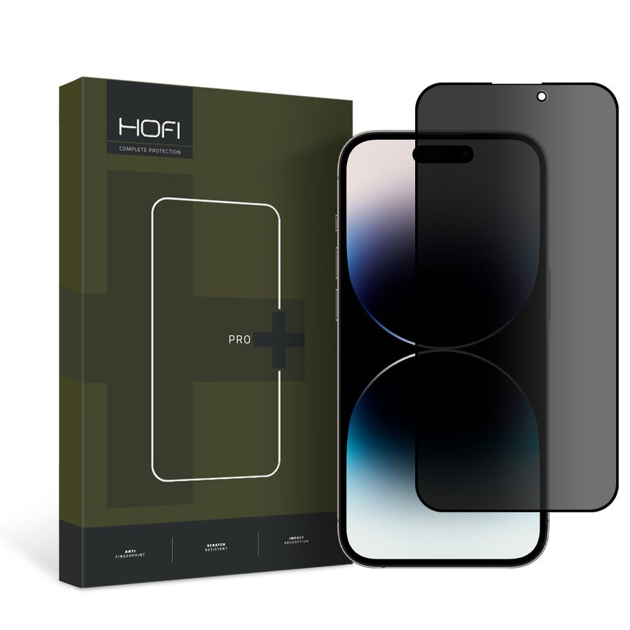 PRIVATUMO STIKLAS HOFI ANTI SPY GLASS PRO+ IPHONE 14 PRO PRIVATUMO