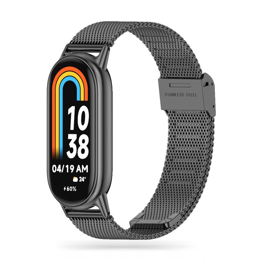 TECH-PROTECT MILANESEBAND XIAOMI SMART BAND 8 / 9 / NFC JUODAS