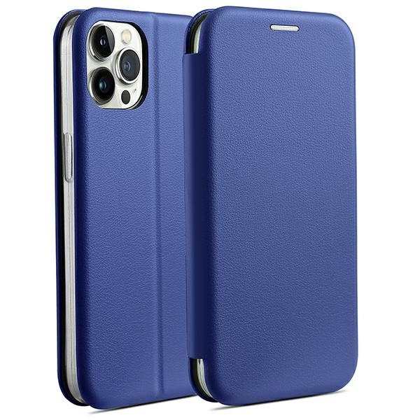 Beline Knygutės dėklas Magnetic iPhone 15 Pro Max 6,7" mėlynas