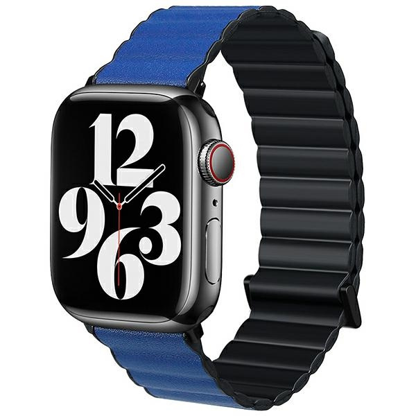 Beline Dirželis Apple Watch Magnetic Pro 38/40/41mm juodas/mėlynas
