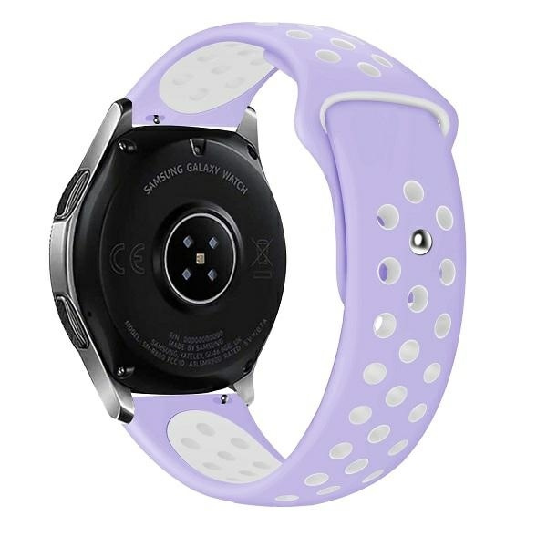 Beline Dirželis Watch 22mm Sport Silicone violetinis/baltas