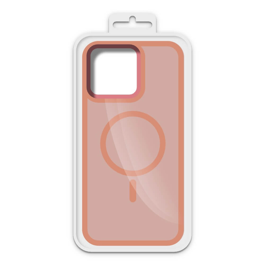 MAT MAGSAFE APPLE Dėklas IPHONE 15 PLUS rožinis BOX