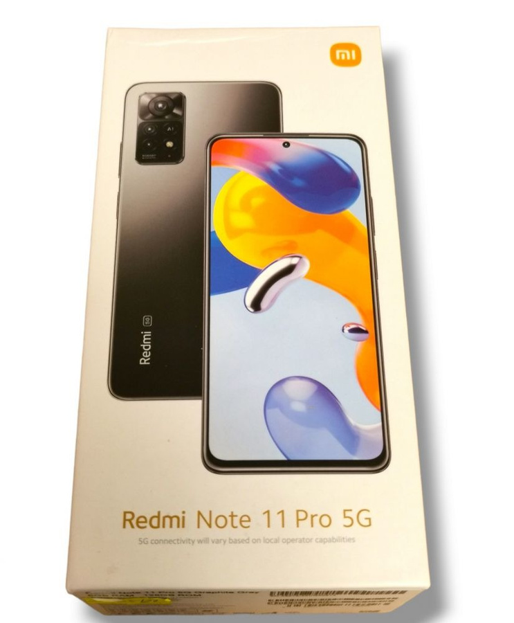 XIAOMI REDMI NOTE 11 PRO 5G BOX SU DĖKLU IR RAKTU