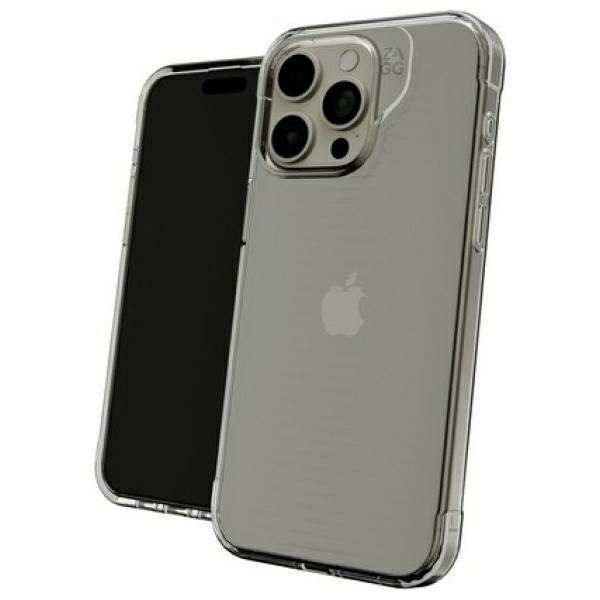 ZAGG LUXE FOR IPHONE 15 PRO MAX SKAIDRUS