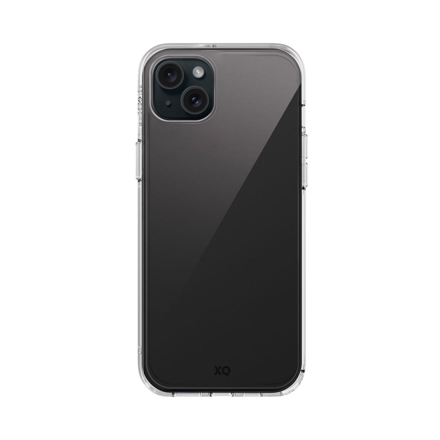 XQISIT NP ANTISHOCK DĖKLAS ANTI BAC, RECYCLED SKIRTAS IPHONE 15 SKAIDRUS