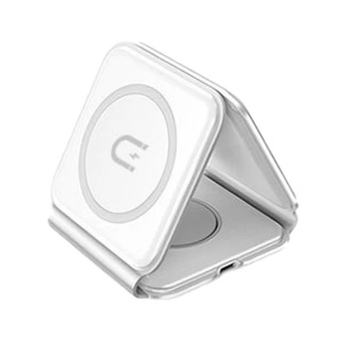 Belaidis įkroviklis Dudao "A11N 3in1" baltas 15W (iPhone / Apple Watch / Airpods)