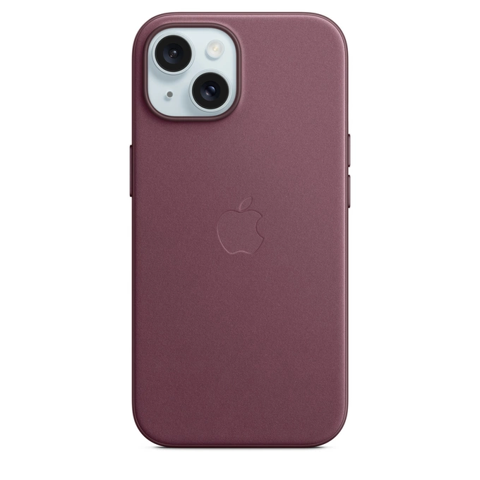 APPLE FINEWOVEN DĖKLAS MT3E3ZM/A IPHONE 15 MULBERRY BE PAKUOTĖS