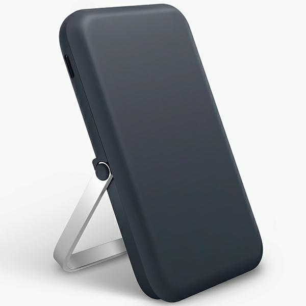 UNIQ Powerbank Hoveo 5000mAh USB-C 20W PD Fast charge Wireless Magnetic mėlynas/storm mėlynas
