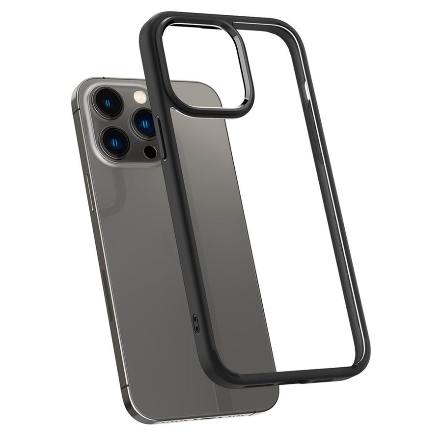 SPIGEN IPHONE 14 PRO MAX CRYSTAL ULTRA HYBRID MATINIS JUODAS (2022)