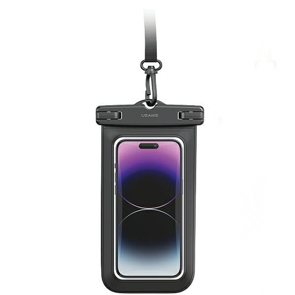 USAMS Vandeniui atsparus dėklas 6.7" IP68 juodas FSD1201 (US-YD012)