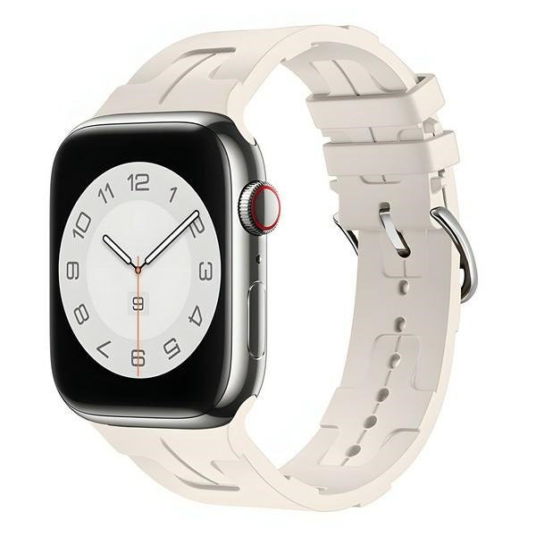 Beline dirželis Apple Watch Silicone Ultra 38/40/41mm smėlio box