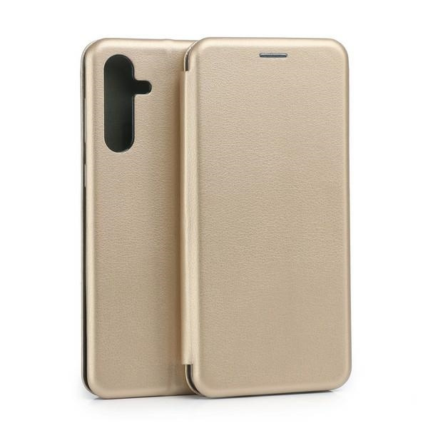 Beline Knygutės tipo dėklas Samsung M55 auksinis