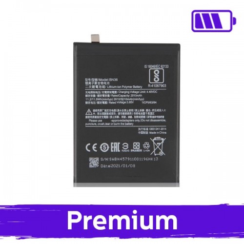 Akumuliatorius skirtas Xiaomi Mi A2 BN36 (OEM)