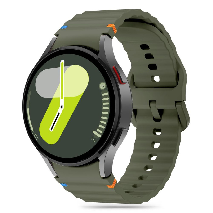 TECH-PROTECT SILICONE SPORT SAMSUNG GALAXY WATCH 4 / 5 / 5 PRO / 6 / 7 / FE KARIUOMENĖS ŽALIAS