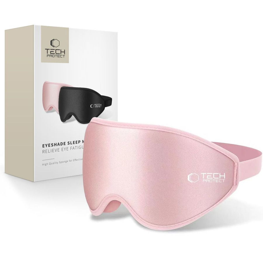 TECH-PROTECT EYESHADE MIEGO KAUKĖ ŠVIESIAI ROŽINIS