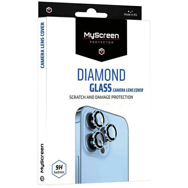 MS Diamond Glass Camera Lens Cover iPhone 15 Pro 6.1"/15 Pro Max 6.7" juodas Kameros objektyvo apsauga