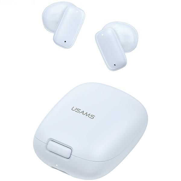 USAMS Ausinės Bluetooth 5.3 TWS ID Series belaidės mėlynas BHUID03 (ID25)