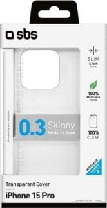 SBS Skinny Dėklas iPhone 15 Pro