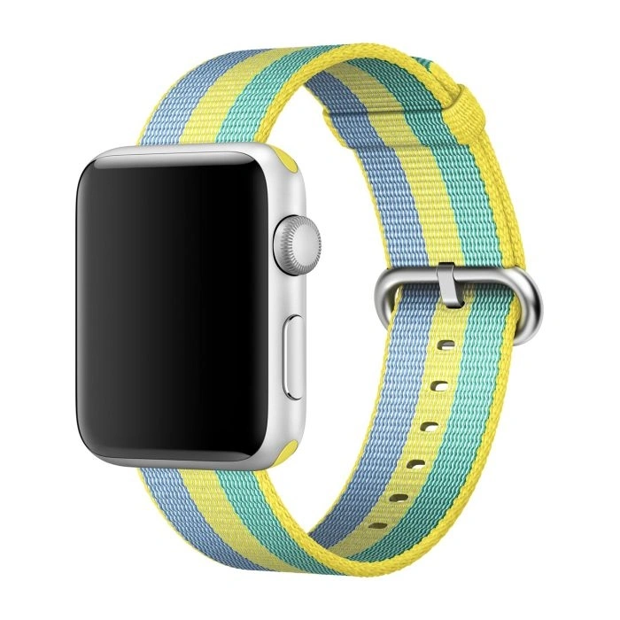 Dirželis APPLE WOVEN NYLON APPLE WATCH MPW62ZM/A 42MM / 44MM / 45MM / 49MM žiedadulkių ORIGINALI PAKUOTĖ