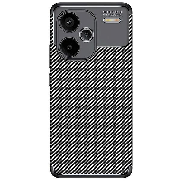 Beline Carbon Armor dėklas Xiaomi Redmi Note 13 Pro+ juodas