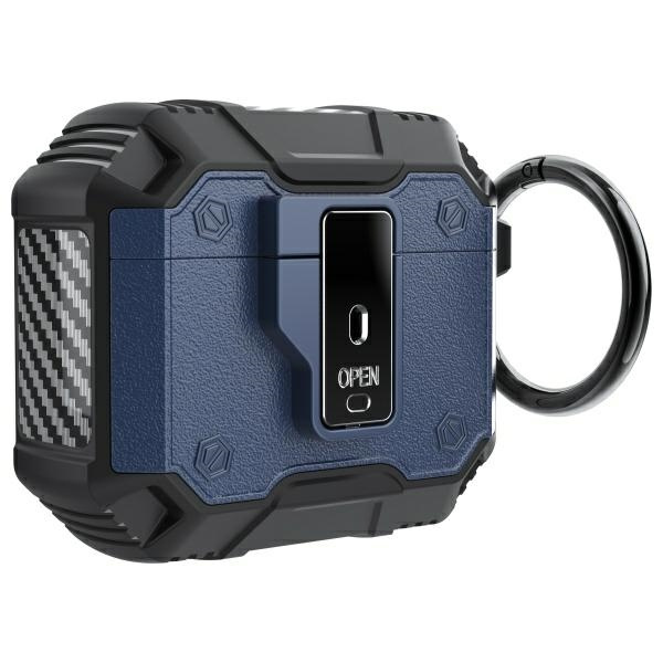 Beline AirPods Click dėklas Air Pods 4 mėlynas