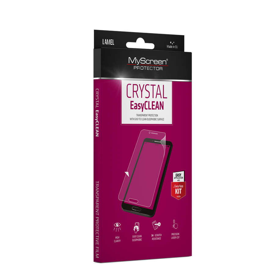 Apsauginė plėvelė MyScreen CRYSTAL BacteriaFREE 6" EA Kit Apple iPhone 12/12 Pro 6.1"