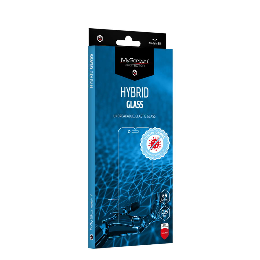 Apsauginė plėvelė MyScreen DIAMOND HybridGLASS BacteriaFREE 5" EA Kit Apple iPhone 13 Mini 5.4"