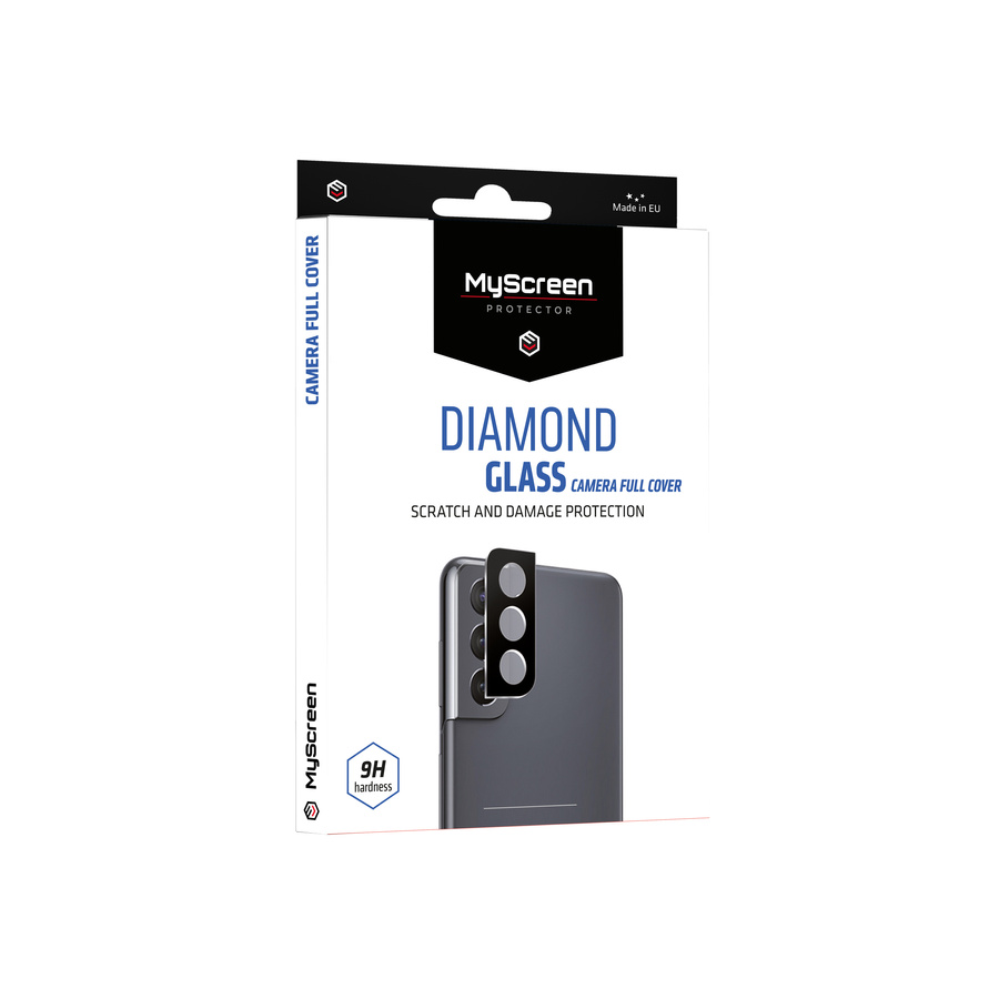 Grūdintas stiklas MyScreen DIAMOND GLASS CAMERA FULL COVER juodas Samsung Galaxy A12/M12/F12