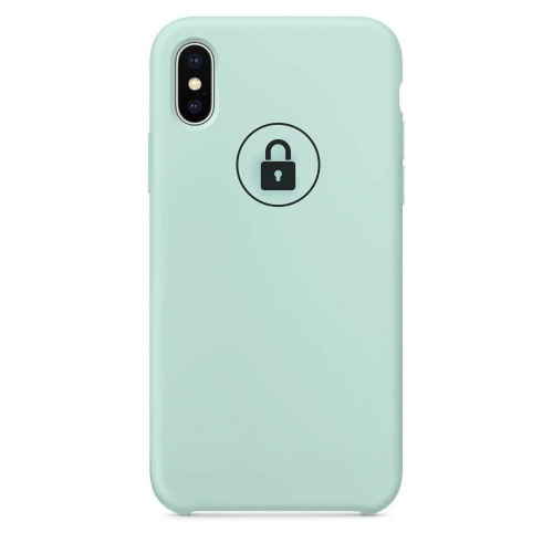 Dėklas "Silicone Case" skirtas iPhone 7 Plus (8 Plus) / Marine Green / su įpakavimu