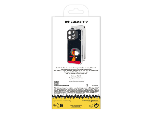 SBS su riešuto raštu dėklas su kameros apsauga skirtas iPhone 15 Pro Max