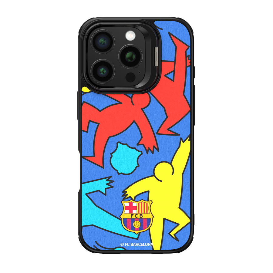 FC Barcelona Case iPhone 16 Pro Max Magnetinis dėklas MagSafe OCFCBMCIP16PMSP SP