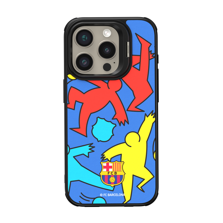 FC Barcelona case iPhone 15 Pro Magnetinis dėklas MagSafe OCFCBMCIP15PSP SP