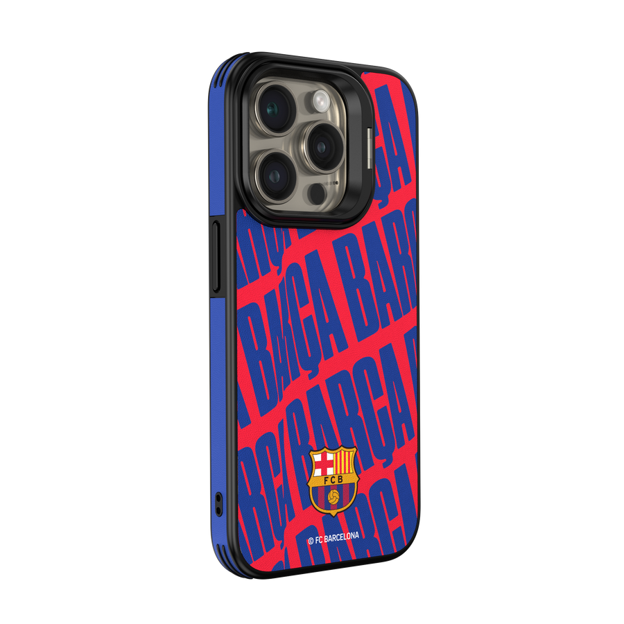 FC Barcelona case iPhone 15 Pro Magnetinis dėklas MagSafe OCFCBMCIP15PBC BC