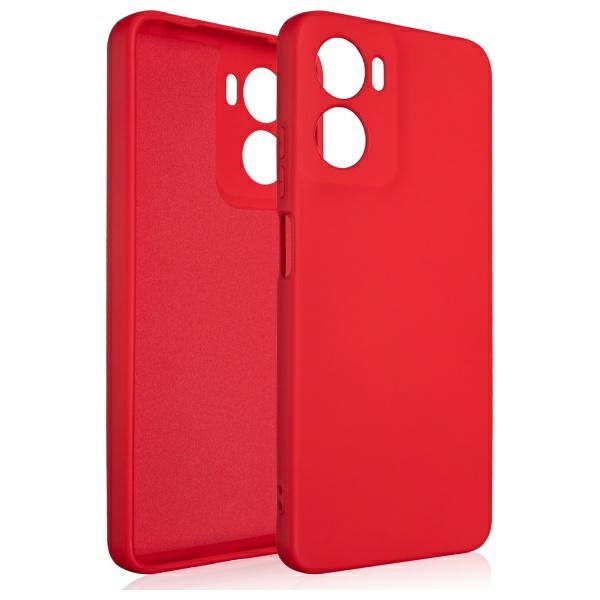 Beline silikoninis dėklas skirtas Moto G05 raudonas
