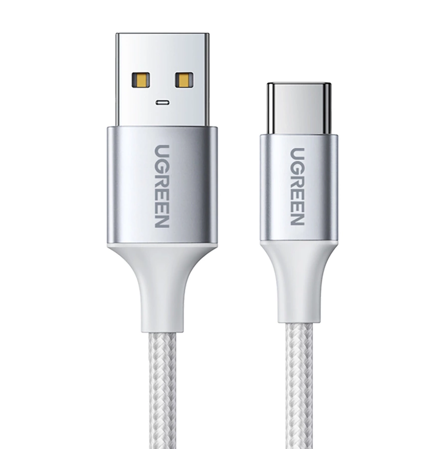 Ugreen US288 60131 USB-A / USB-C QC 3.0 3A 1m laidas - baltas