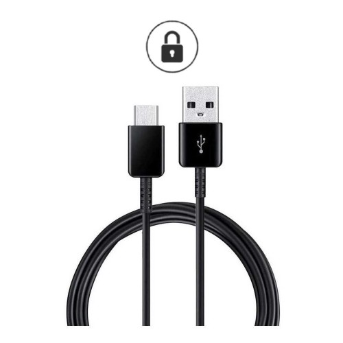 USB kabelis Samsung EP-DG970BBE juodas "Type-C" 120cm